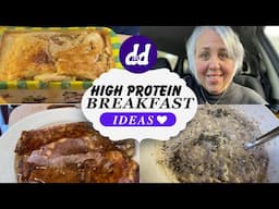 3 High Protein Breakfast Ideas using Oatmeal  | @30g per meal | Fiber rich