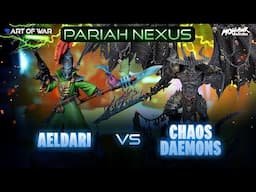 Aeldari vs Chaos Daemons Competitive Warhammer 40k Battle Report