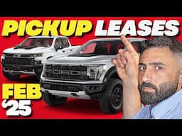 Best Pickup Truck Lease Deals for February 2025 #bestpickupdeals