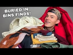 BURIED IN BINS FINDS! HUGE Goodwill Bins Haul to Resell on Poshmark and eBay!