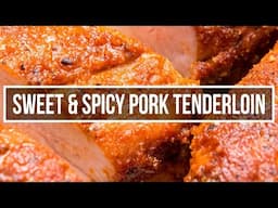 Pork tenderloin with sweet and spicy rub recipe