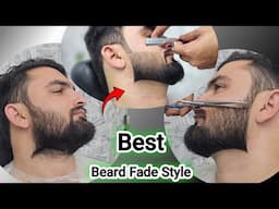 BEST BEARD FADE TUTORIAL | Beard Styles For Men | Beard Barber Style | Dadhi Cutting Style 2025