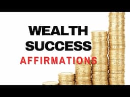 Wealth Money & Success Affirmations Audible to Subliminal / Fire