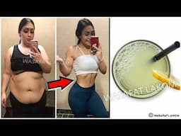 How to Lose Belly Fat in 1 Night With This powerful weight loss drink