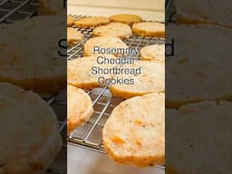 Rosemary Cheddar Shortbread