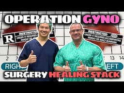 Operation Gyno | 2 Week Post-Operations Results & Recovery Healing Peptide Stack | BPC-157 & TB-500