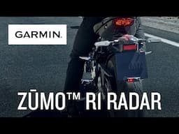 Garmin | zūmo™ R1 Radar | radar arrière avec détection d'angles morts pour moto