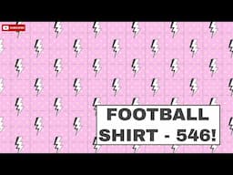 Football Shirt 546 - Pretty In Pink!