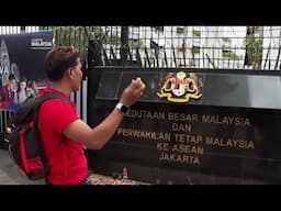 Eggs thrown at Malaysian embassy in protest at Indonesian migrant worker shooting