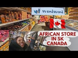 WosiWosi African Grocery /Food Store in Saskatoon Canada 🇨🇦 | What You Can Buy Here and Prices