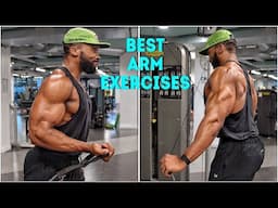 The BEST Arm Exercises for bigger Biceps & Triceps