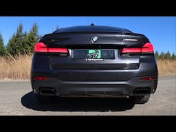 BMW M550I FULL SOUND VIDEO + DONUTS!?!?