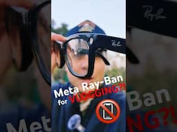 Meta Ray-ban VLOG test? (POV vlogging Impossible?!)