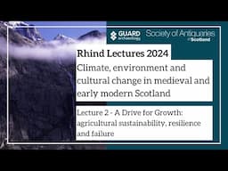 Session 2 - Agricultural sustainability, resilience and failure | Rhind Lectures 2024