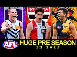 Every AFL Teams BEST PRE-SEASON Players in 2025