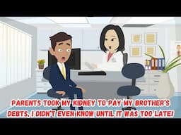 Parents Took My Kidney to Pay My Brother’s Debts, I Didn’t Even Know Until It Was Too Late!