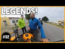 Legendary Argentinian Police [S4.Ep32]Patagonia to Alaska on an Old KLR650