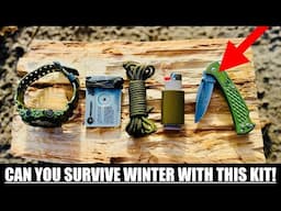 Can you Survive Winter With This Ranger Pocket Survival Kit!