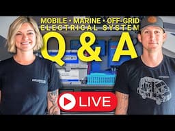 Black Friday LIVE Q&A on Mobile, Marine & Off-Grid Electrical Systems