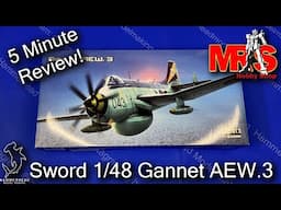 Sword 1/48 Gannet AEW.3 | 5 Minute Review