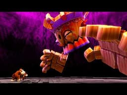 Donkey Kong Country Returns HD - Final Boss & All Endings