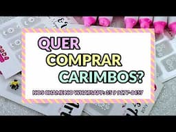 QUER COMPRAR CARIMBOS? Link na Descrição!!!