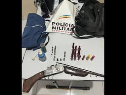 Polícia Militar apreende arma de fogo em São João das Missões