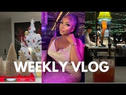 WEEKLY VLOG: LIVING IN HTX + CHRISTMAS EVENTS + INSTALL MY BED + GIFT EXCHANGE + MOCKTAILS &more