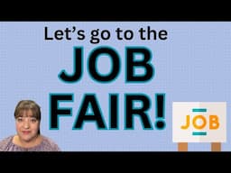 Let's Go to the Job Fair!  #career #jobsearch #jobseekers #jobs