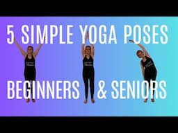 Stand Up & Shine: A Gentle 10-Minute Standing Yoga Flow for Seniors & Absolute Beginners