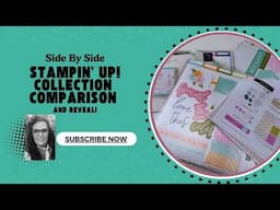 Scrapbook Workshop Reveal | Side By Side Comparison of Stampin’ Up Collections