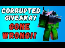 🤯 OMG 🤯 I gave a FREE Corrupted Cameraman to the WRONG person! (Toilet Tower Defense)