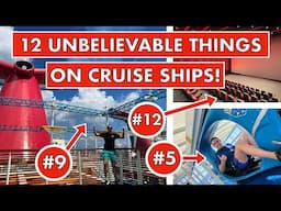 12 Totally UNBELIEVABLE Things I've Found on Cruise Ships!