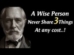 A Wise Person Never Share Three Things At Any Cost | Quotes Change Life