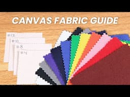 Canvas Product Guide | What is Duck Canvas?