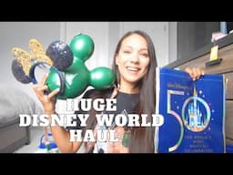 Huge Disney World Haul | 50th Anniversary Merch, Pins & More | Oct 2021