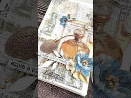 easy rice paper background | art journal