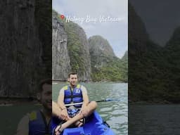 We visited amazing Halong Bay in Vietnam!