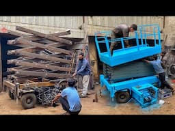 Manufacturing of 10M hydraulic mobiles Scissor Lift Platform