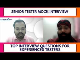 Nail Your Automation Testing Interview | Top Questions and Perfect Answers | SoftwareTestingbyMKT