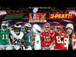 Superbowl Bowl 59 | Kansas City Chiefs vs Philadelphia Eagles | 3-Peat or Revenge | Live Reaction