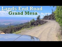 Driving LANDS END Road GRAND MESA Colorado | Lands End Observatory | Grand Mesa | Part 2