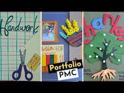 Portfolio PMC 2024 | All topics in one Video | Early Childhood Education Diploma (3-6) | SARA MEER