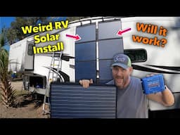 Cheap portable auxiliary SOLAR PANELS on an RV! #rvlife #rvsolar #offgrid