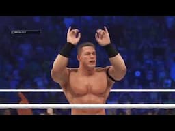 WWE Smackdown John Cena vs Jimmy Uso Match Gameplay With Hindi Commentary of WWE 2K24