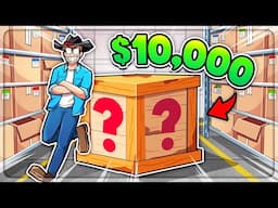 Spending $10,000 On LEGENDARY Blind Auctions in Storage Hunter