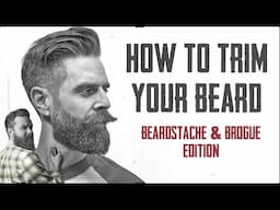 HOW TO TRIM YOUR BEARD with GQ's Matty Conrad - BEARDSTACHE vs BROGUE Edition