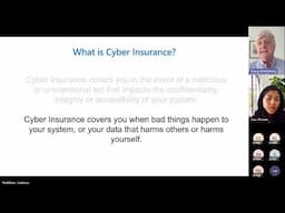 Meeting and Advising for Cybersecurity Insurance