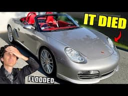 Our Luck Ran Out On The FLOODED Porsche RS60 Spyder... BLOWN MOTOR??