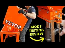 VEVOR Sandblasting Cabinet & Dust Collection Review | Must Have Mods